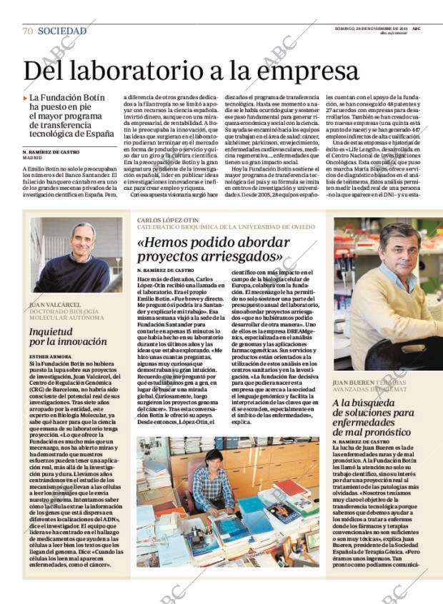 ABC MADRID 29-11-2015 página 70