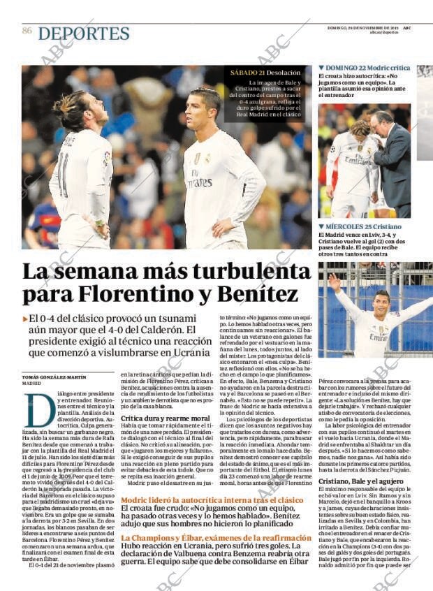 ABC MADRID 29-11-2015 página 86