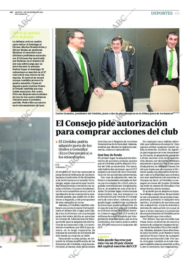 ABC CORDOBA 01-12-2015 página 65