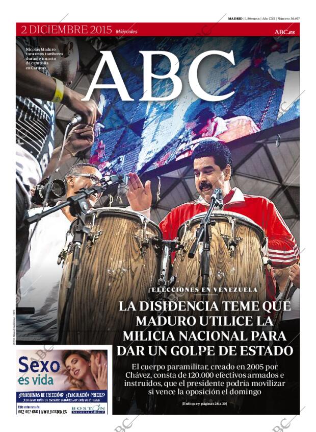 ABC MADRID 02-12-2015 página 1