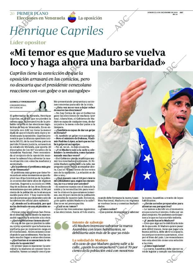 ABC MADRID 06-12-2015 página 20