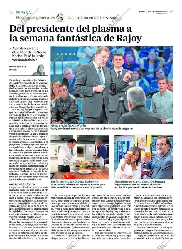 ABC MADRID 06-12-2015 página 38