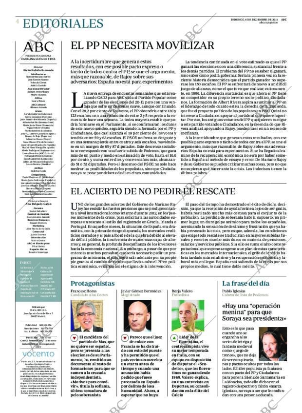 ABC MADRID 06-12-2015 página 4