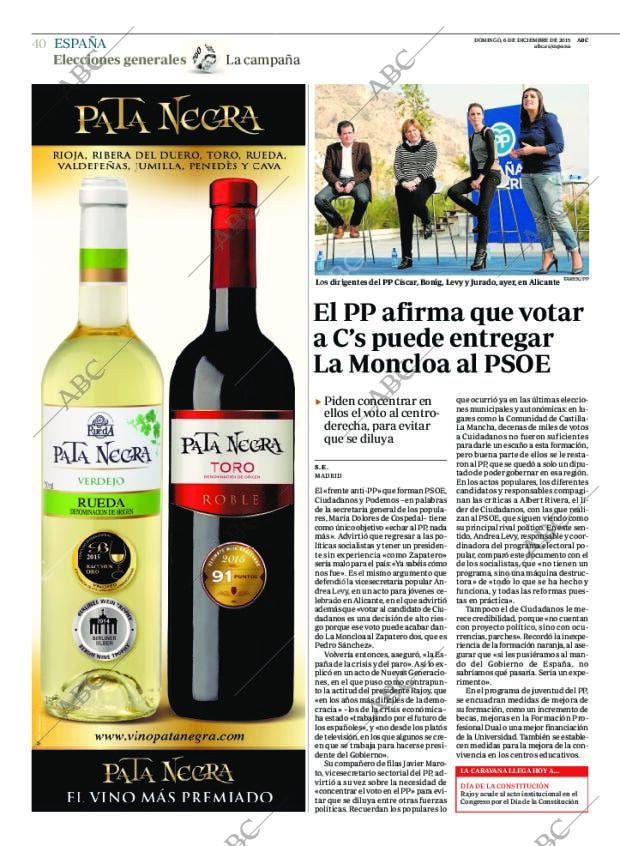 ABC MADRID 06-12-2015 página 40