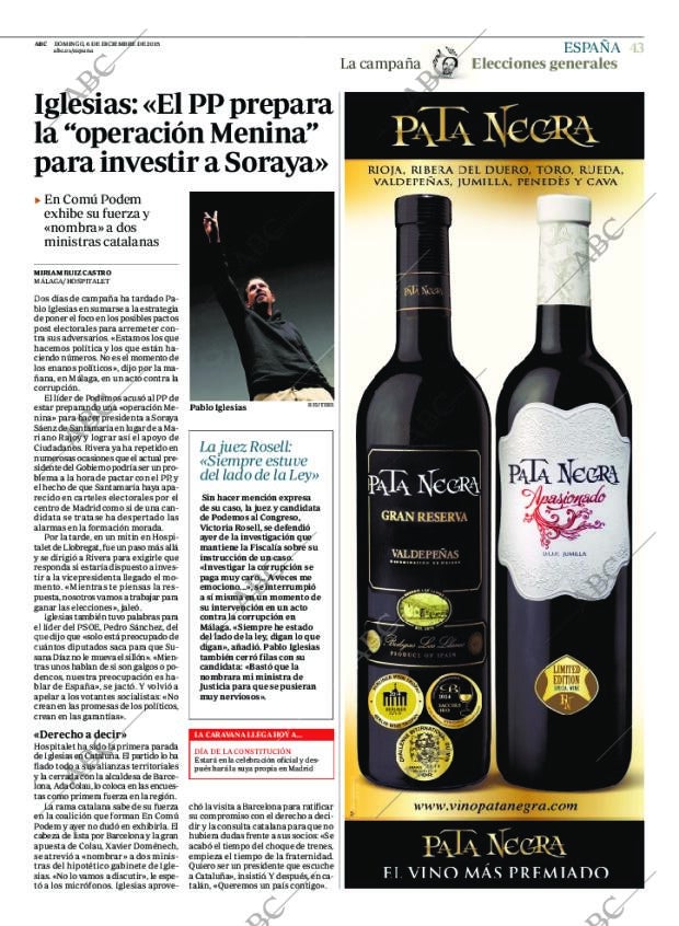 ABC MADRID 06-12-2015 página 43