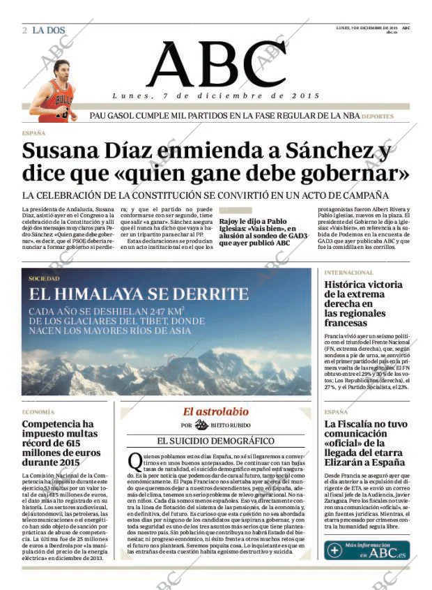 ABC MADRID 07-12-2015 página 2