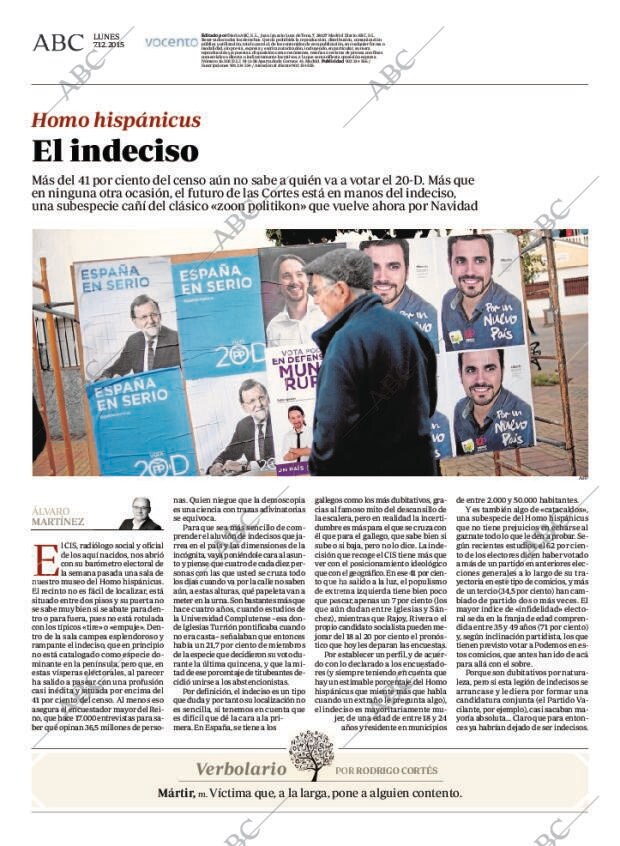 ABC MADRID 07-12-2015 página 86