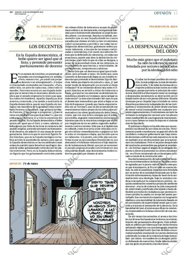 ABC MADRID 19-12-2015 página 13