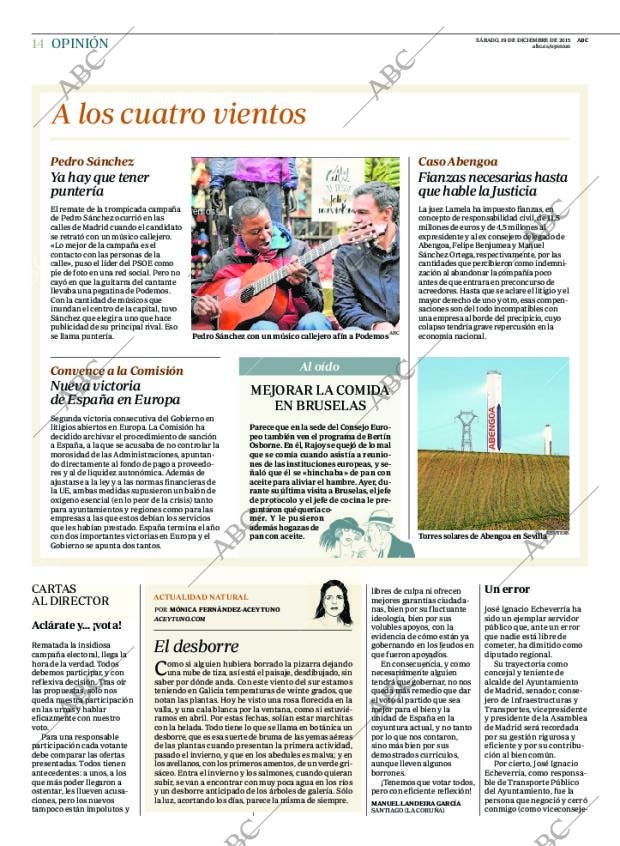 ABC MADRID 19-12-2015 página 14