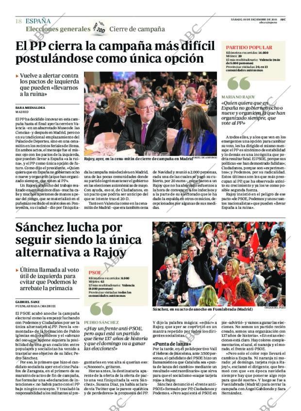 ABC MADRID 19-12-2015 página 18