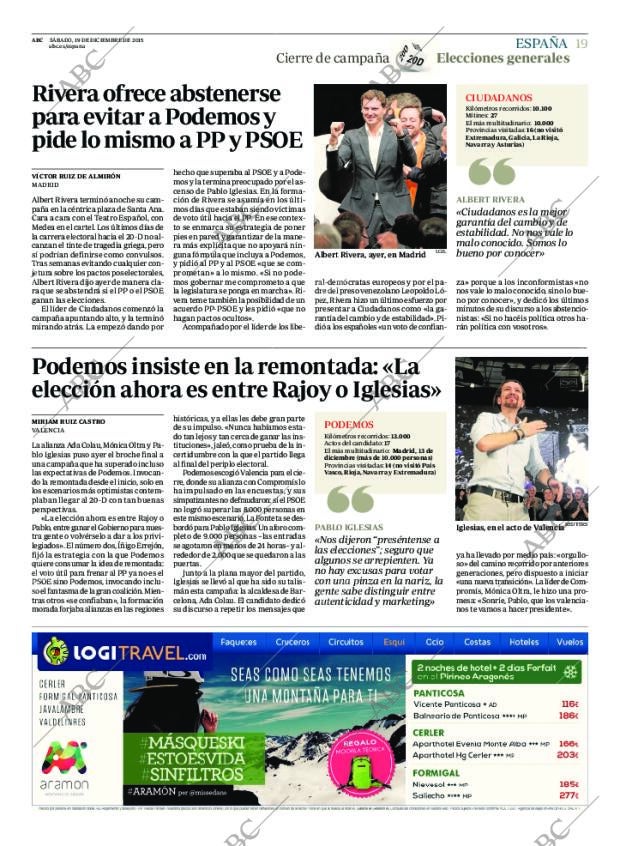 ABC MADRID 19-12-2015 página 19
