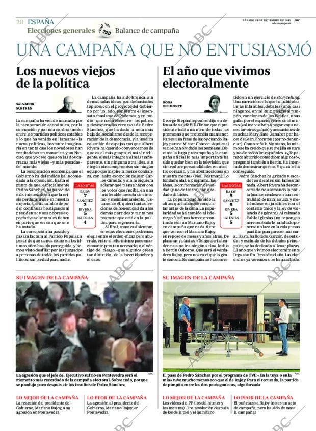 ABC MADRID 19-12-2015 página 20