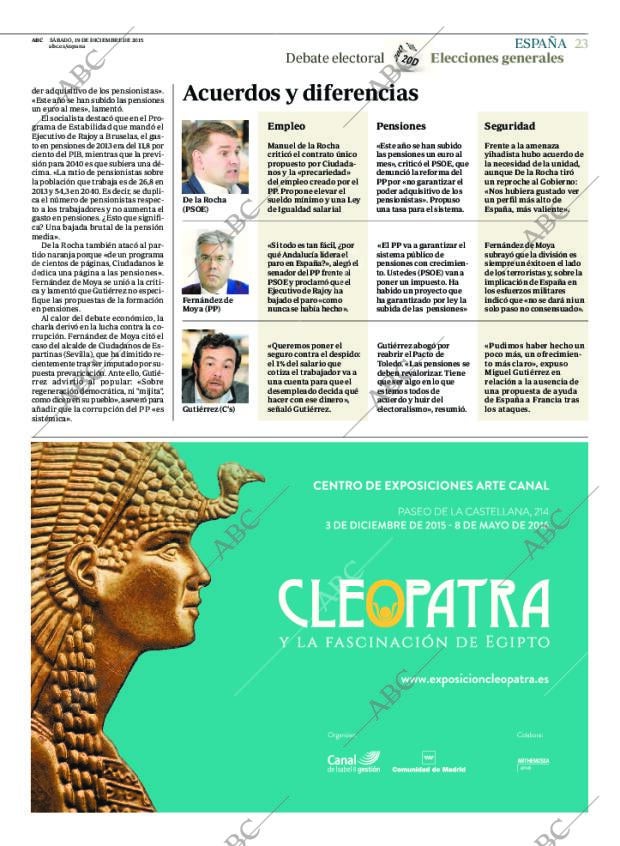 ABC MADRID 19-12-2015 página 23