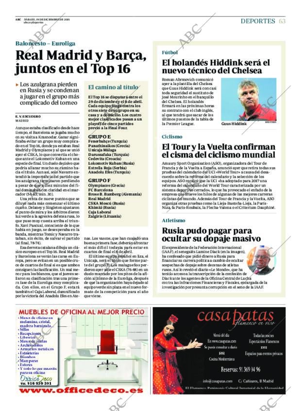 ABC MADRID 19-12-2015 página 63