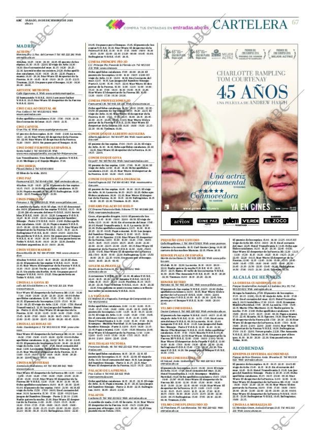 ABC MADRID 19-12-2015 página 67