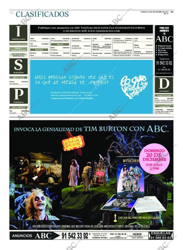 ABC MADRID 19-12-2015 página 70