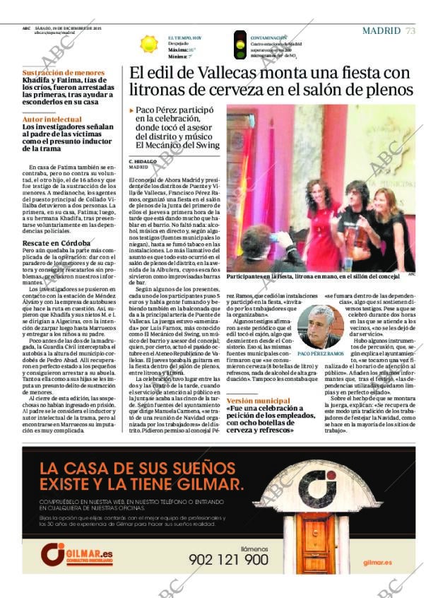 ABC MADRID 19-12-2015 página 73