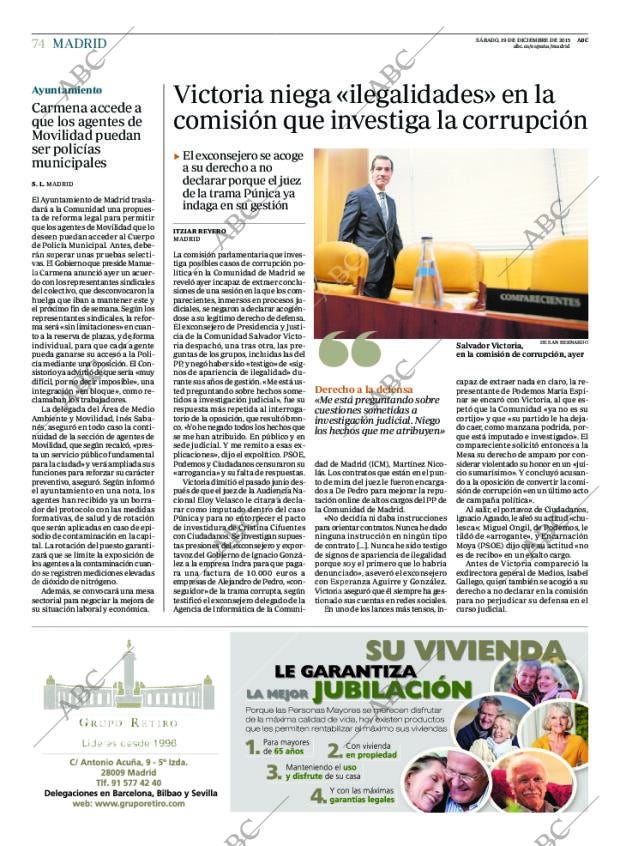 ABC MADRID 19-12-2015 página 74