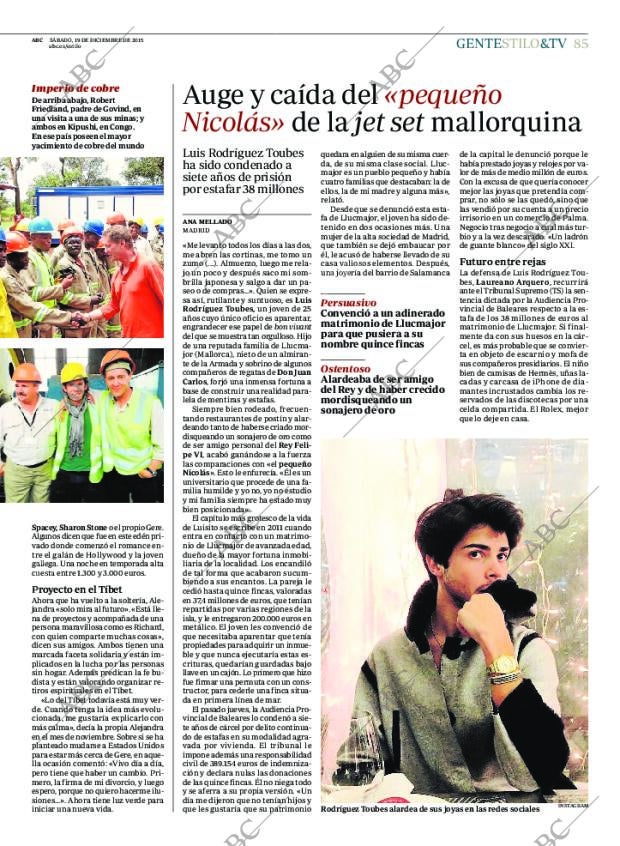 ABC MADRID 19-12-2015 página 85