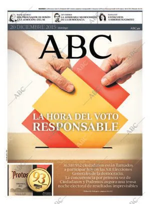 ABC MADRID 20-12-2015