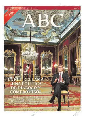 ABC MADRID 25-12-2015 página 1