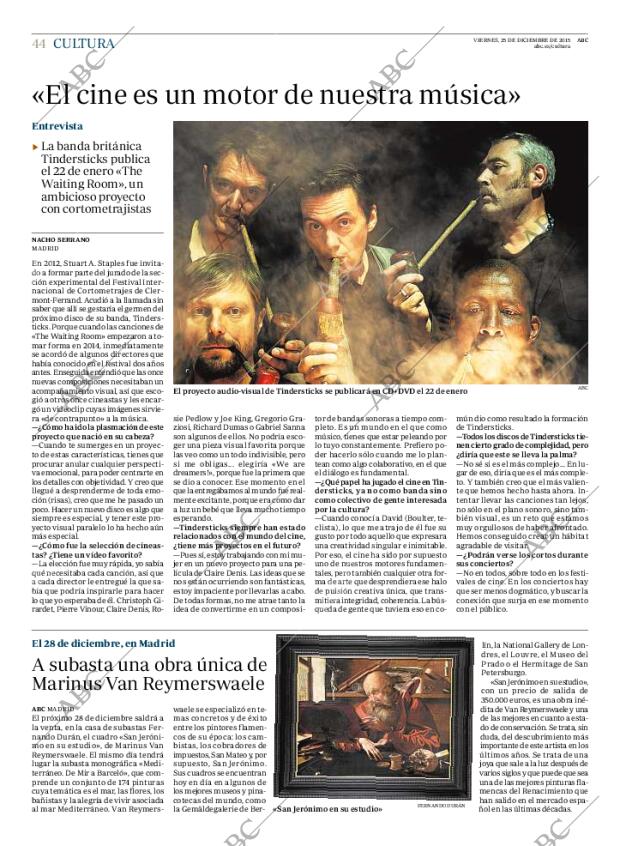 ABC MADRID 25-12-2015 página 44