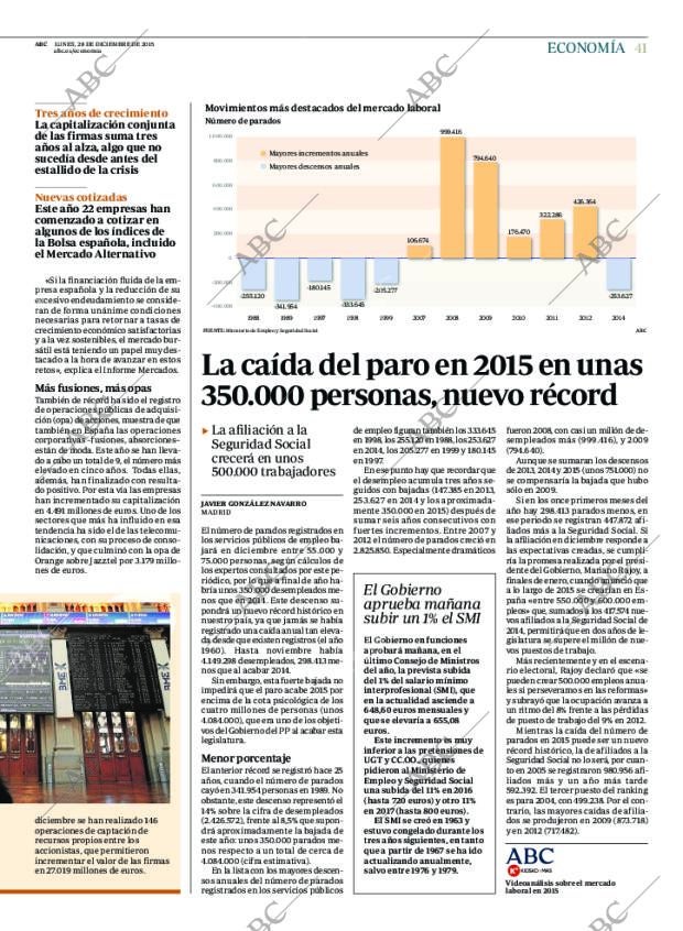 ABC MADRID 28-12-2015 página 41