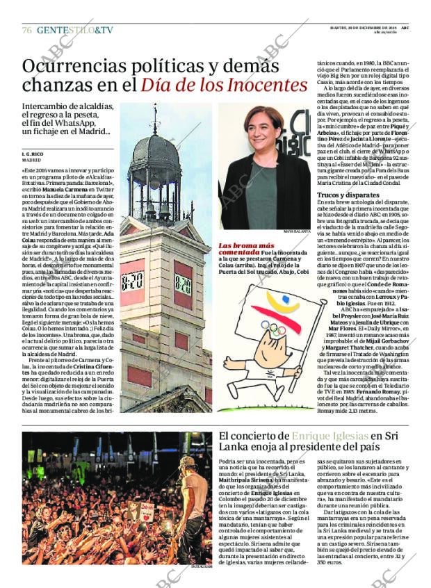 ABC MADRID 29-12-2015 página 76