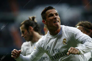 En la imagen, Cristiano Ronaldo celebra un gol