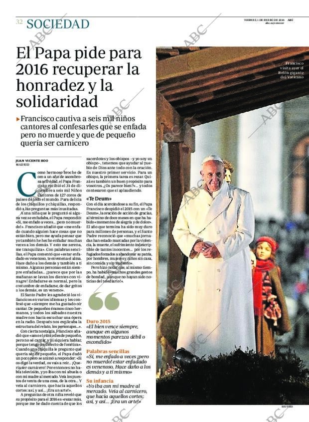 ABC MADRID 01-01-2016 página 32