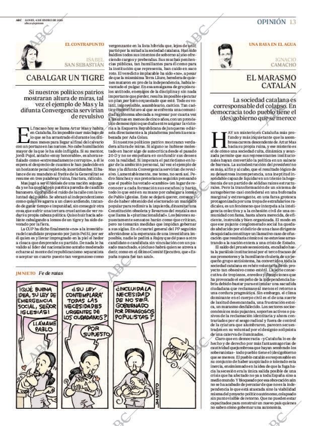 ABC MADRID 04-01-2016 página 13