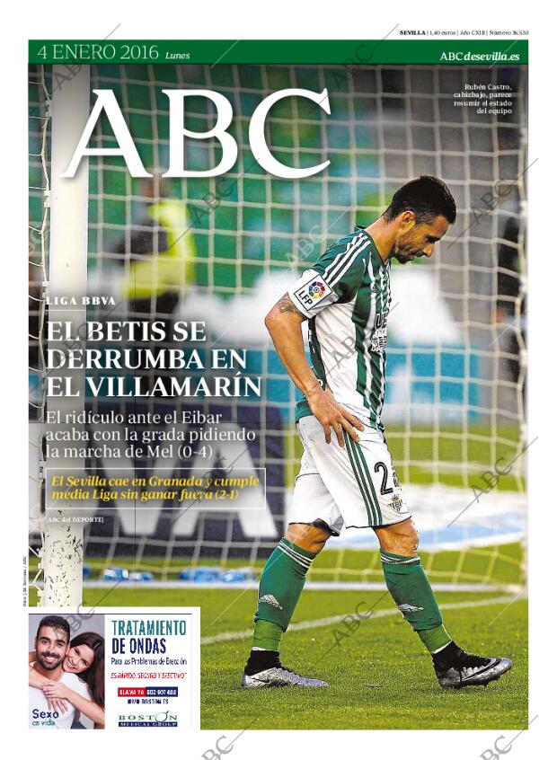 ABC SEVILLA 04-01-2016 página 1