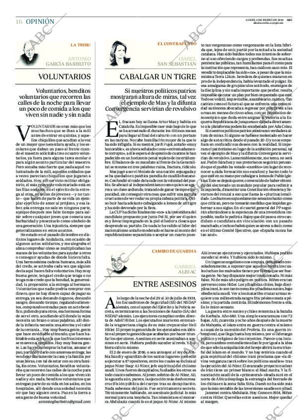 ABC SEVILLA 04-01-2016 página 16