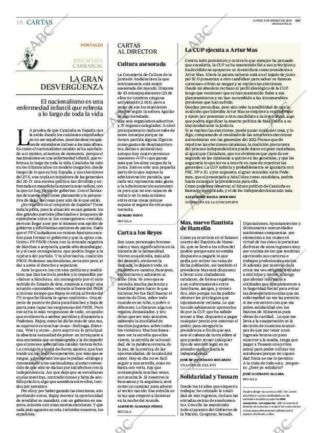 ABC SEVILLA 04-01-2016 página 18