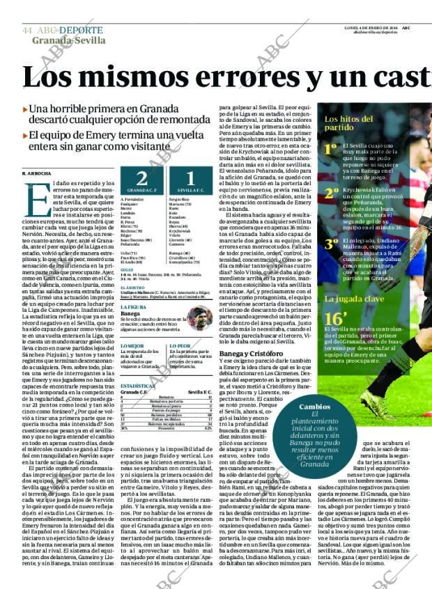 ABC SEVILLA 04-01-2016 página 44