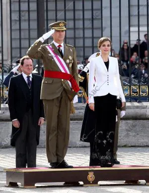 Celebración de la pascua militar Presidida por Ssmm los Reyes Felipe Vi y doña...