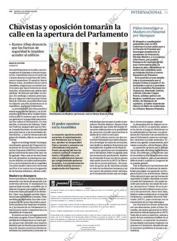 ABC MADRID 05-01-2016 página 31