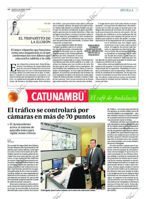 ABC SEVILLA 05-01-2016 página 23