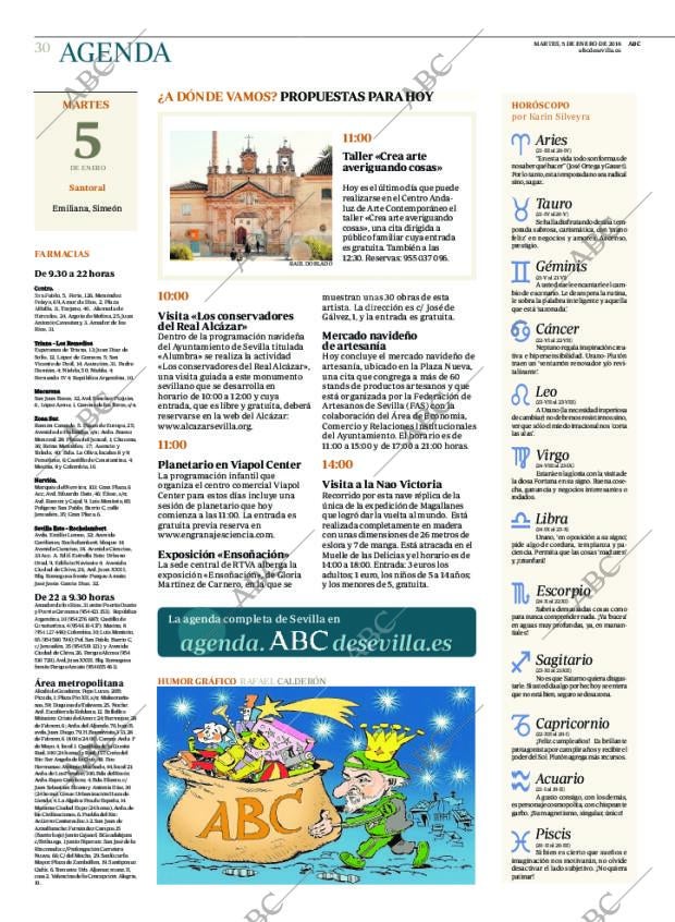 ABC SEVILLA 05-01-2016 página 30
