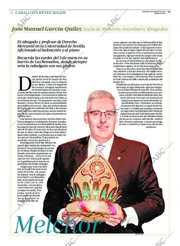 ABC SEVILLA 05-01-2016 página 38