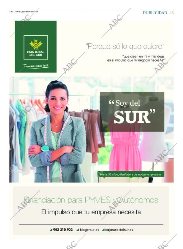 ABC SEVILLA 05-01-2016 página 45