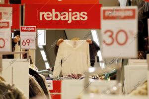 Rebajas en el corte Inglés