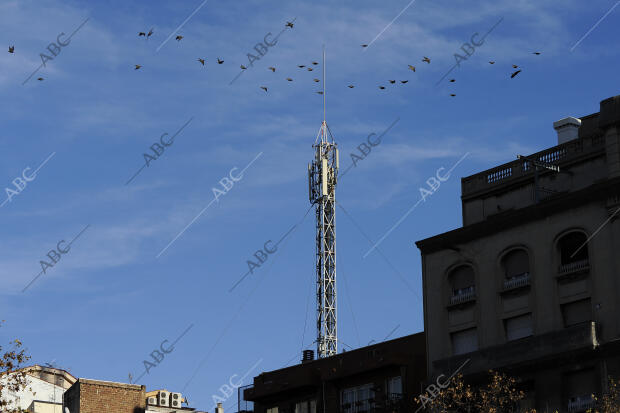 Antenas de telefonía móvil en los edificios