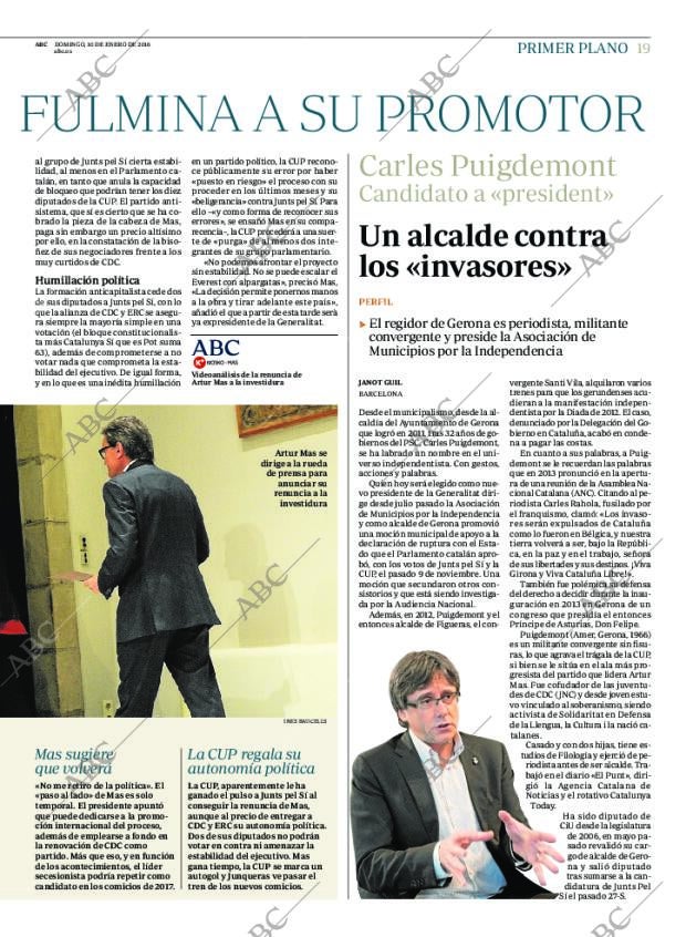 ABC MADRID 10-01-2016 página 19
