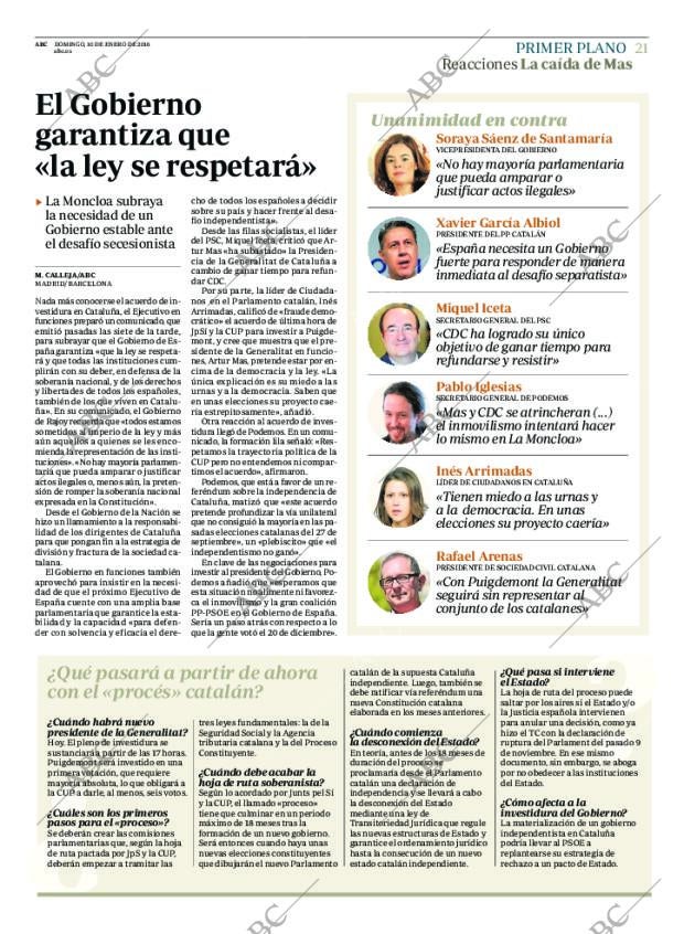 ABC MADRID 10-01-2016 página 21