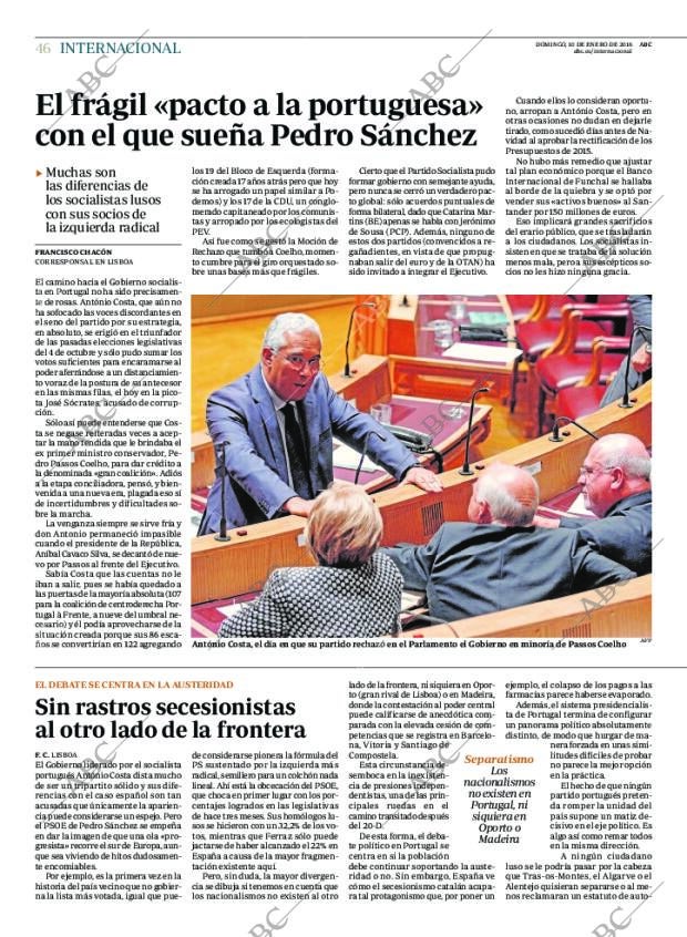 ABC MADRID 10-01-2016 página 46