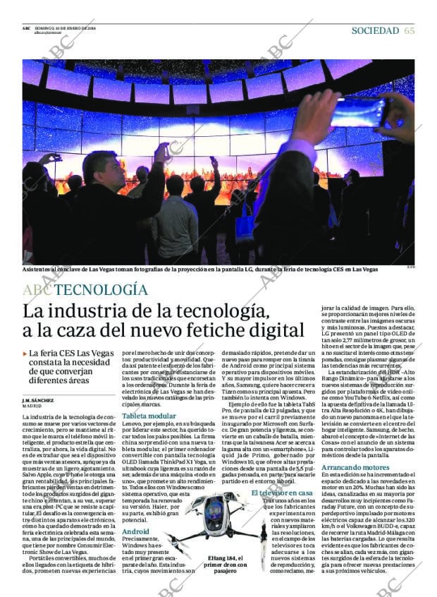 ABC MADRID 10-01-2016 página 65