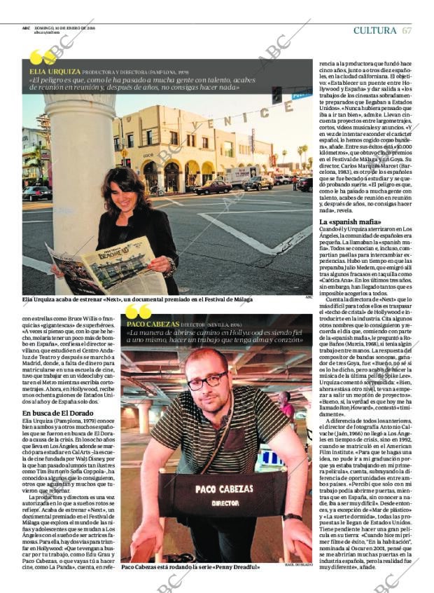 ABC MADRID 10-01-2016 página 67