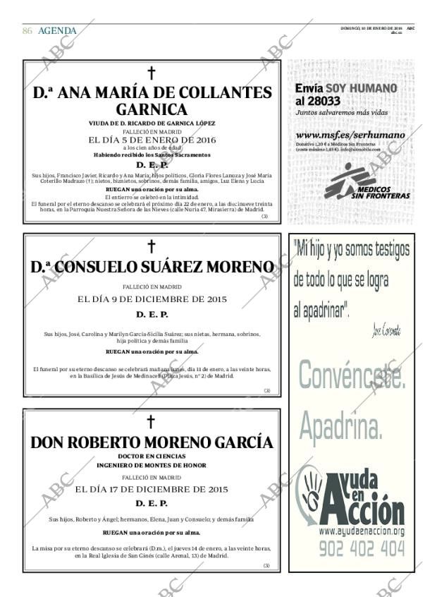 ABC MADRID 10-01-2016 página 86