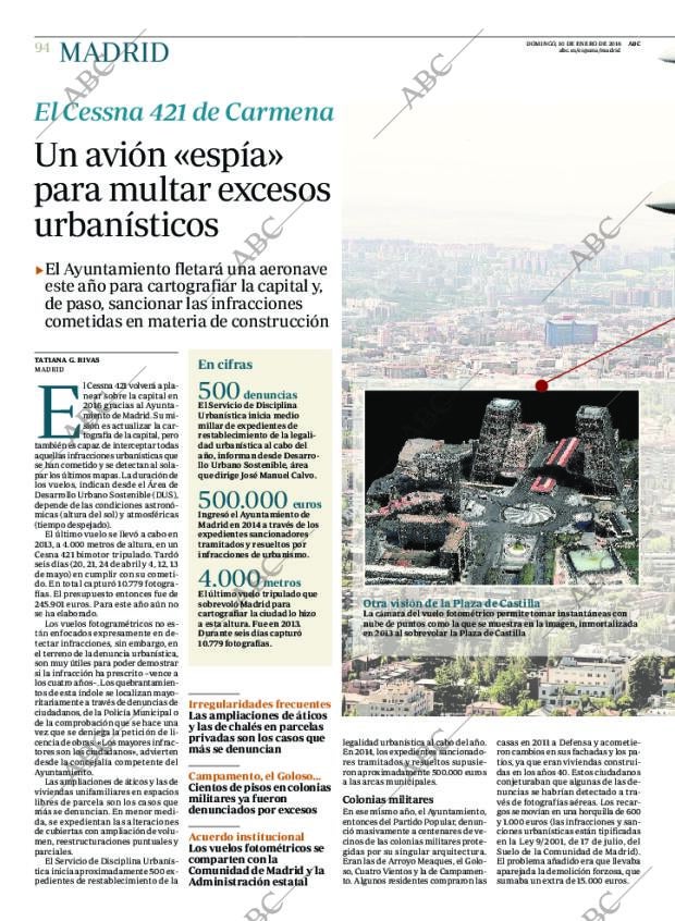 ABC MADRID 10-01-2016 página 94